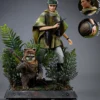 1/10 Scale Leia & Wicket Art Scale Statue
