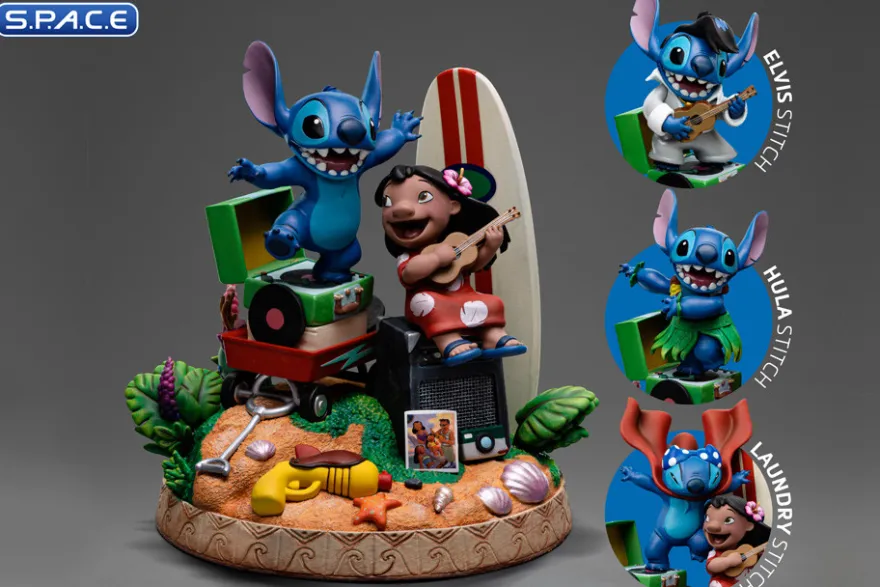 1/10 Scale Lilo & Stitch Deluxe Art Scale Statue