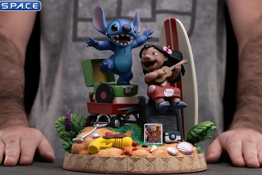1/10 Scale Lilo & Stitch Deluxe Art Scale Statue