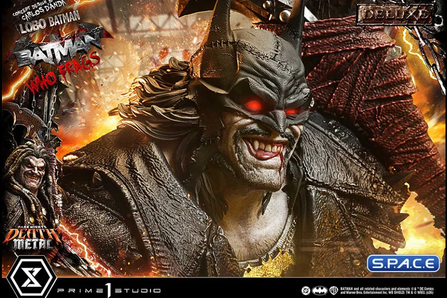 1/3 Scale Lobo Batman »Batman Who Frags« Deluxe Museum Masterline Statue