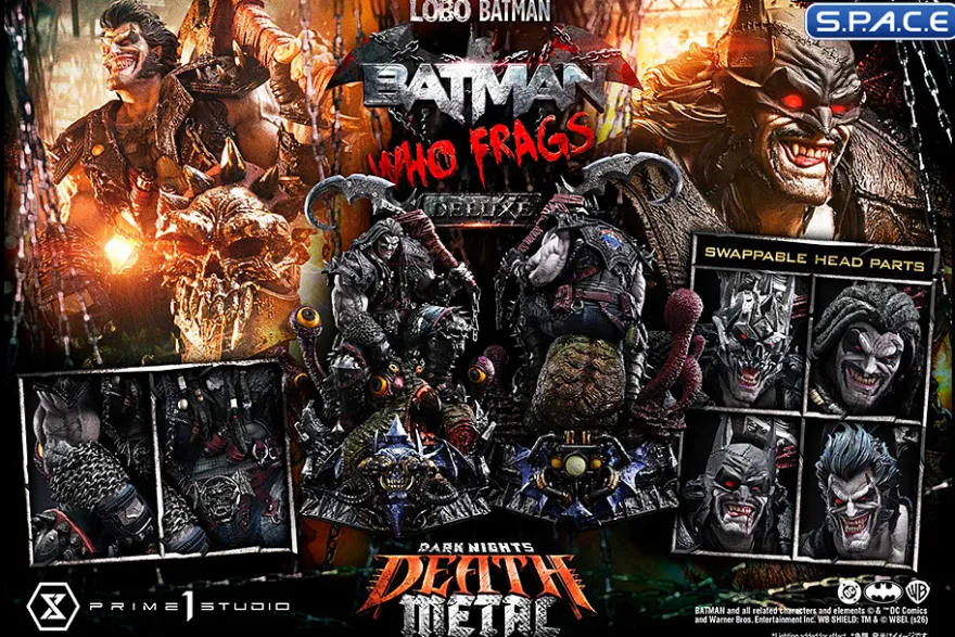 1/3 Scale Lobo Batman »Batman Who Frags« Deluxe Museum Masterline Statue
