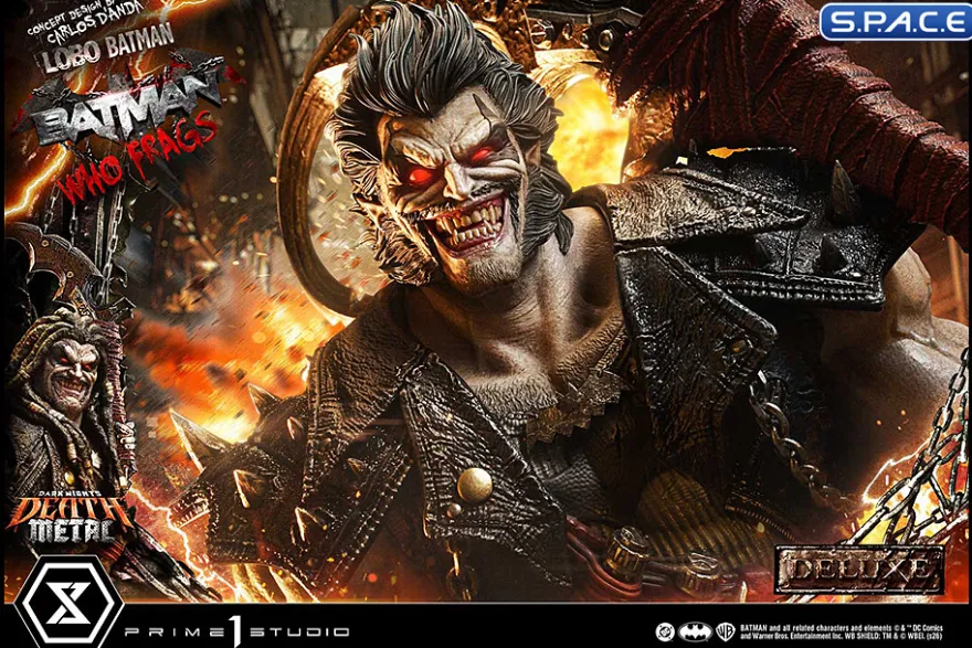 1/3 Scale Lobo Batman »Batman Who Frags« Deluxe Museum Masterline Statue