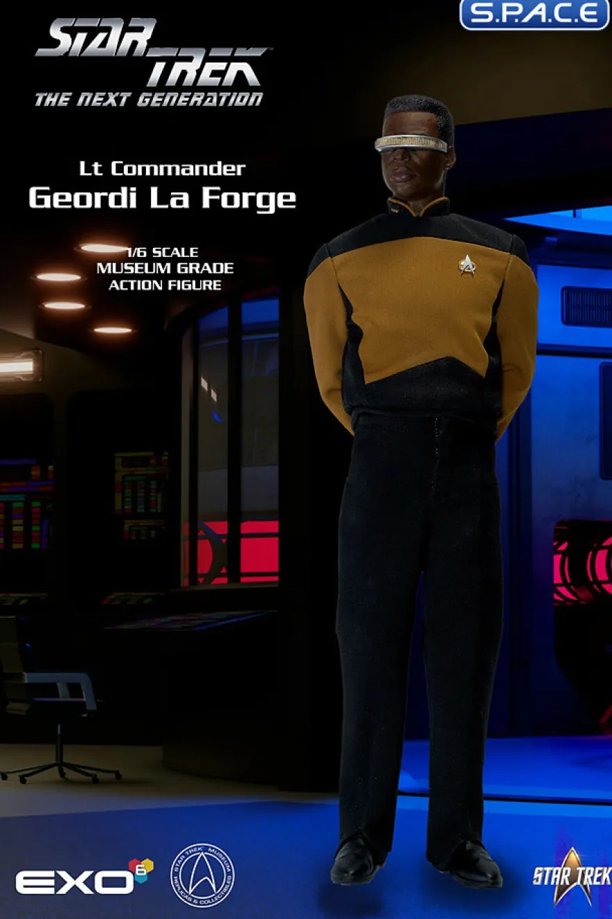 1/6 Scale Lt. Commander Geordi La Forge