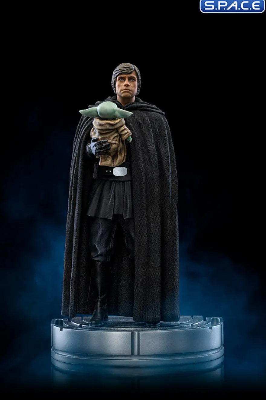 1/10 Scale Luke Skywalker & Grogu Art Scale Statue