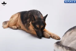 1/6 Scale lying German Shepherd