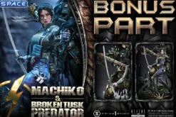 1/4 Scale Machiko & Broken Tusk Predator Ultimate Premium Masterline Statue