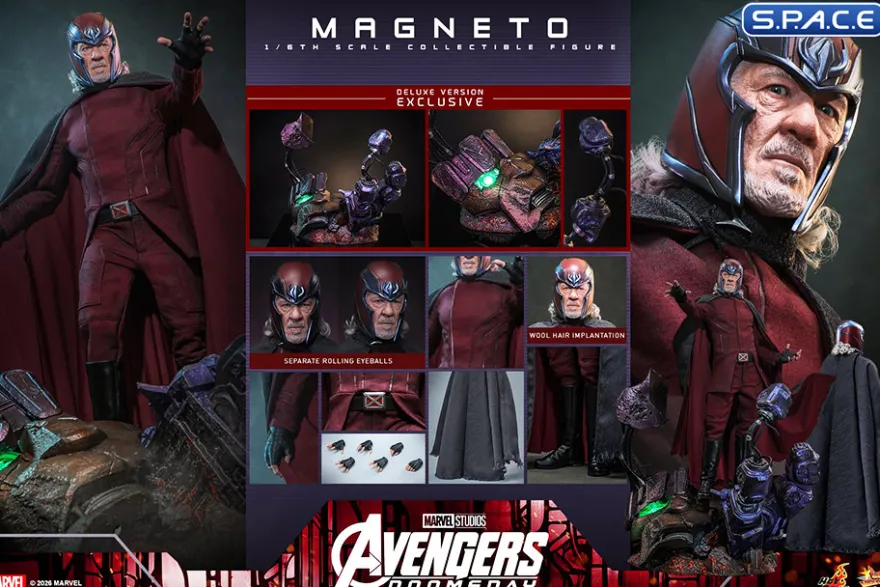 1/6 Scale Magneto Deluxe Version Movie Masterpiece MMS913