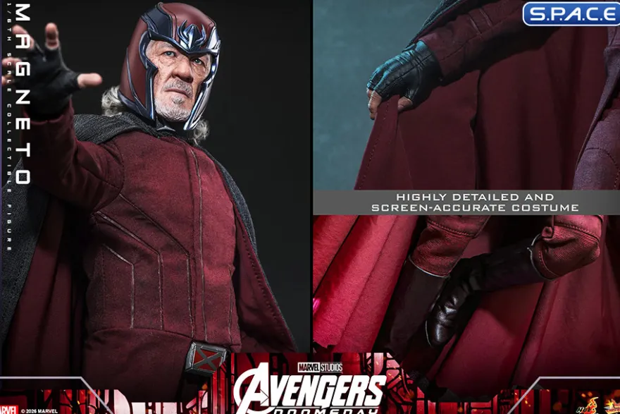 1/6 Scale Magneto Deluxe Version Movie Masterpiece MMS913