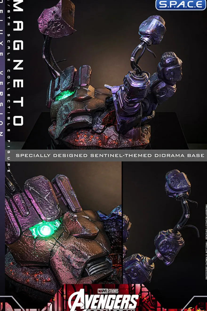 1/6 Scale Magneto Deluxe Version Movie Masterpiece MMS913