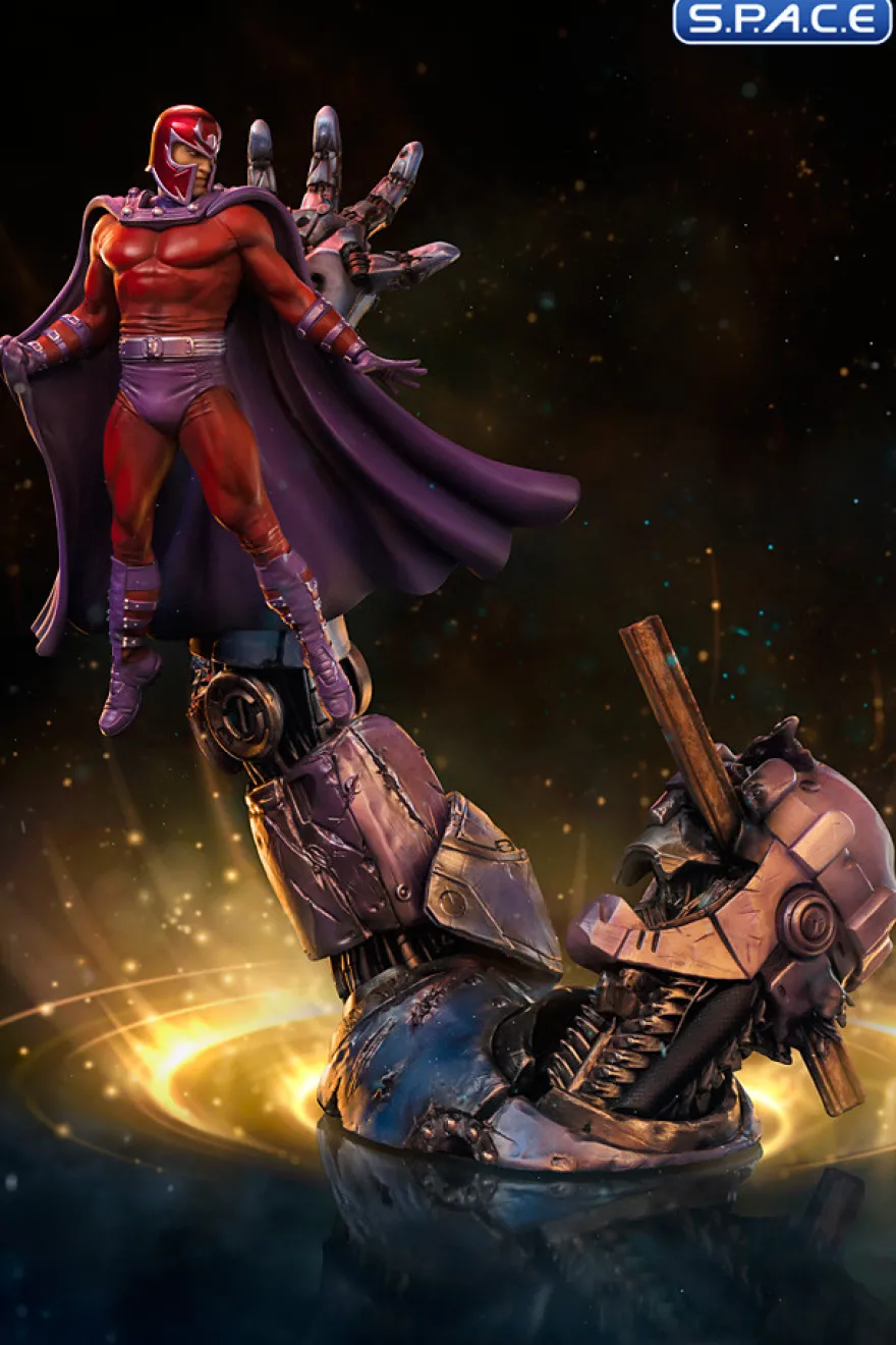 1/10 Scale Magneto vs. Sentinel Deluxe Art Scale Statue