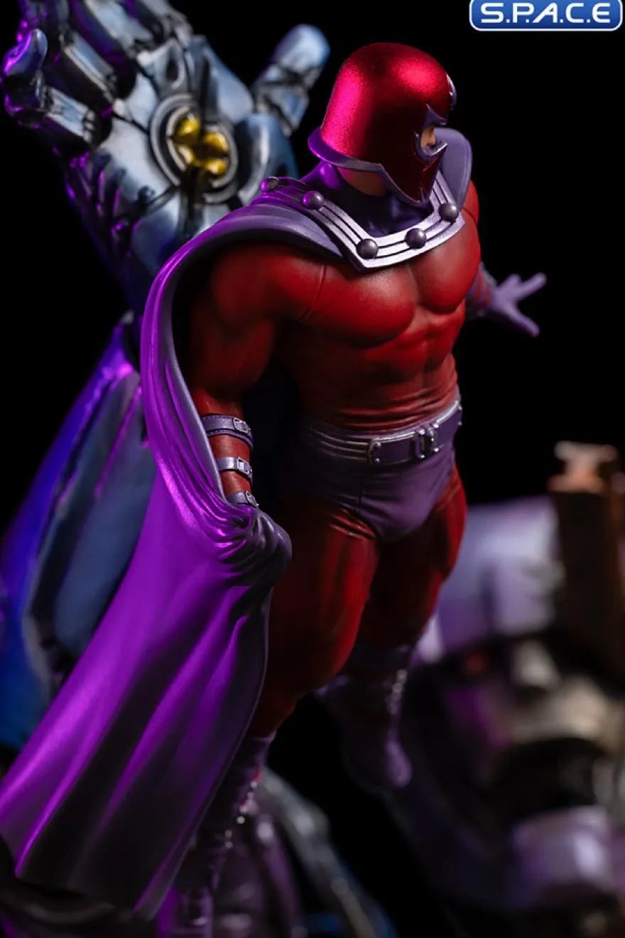 1/10 Scale Magneto vs. Sentinel Deluxe Art Scale Statue