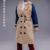 1/6 Scale male Trench Coat Set