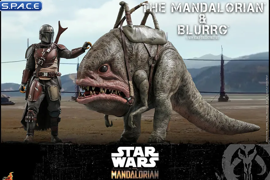 1/6 Scale Mandalorian & Blurrg TV Masterpiece TMS046