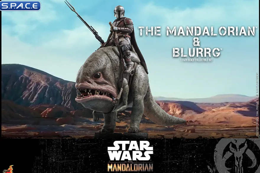 1/6 Scale Mandalorian & Blurrg TV Masterpiece TMS046