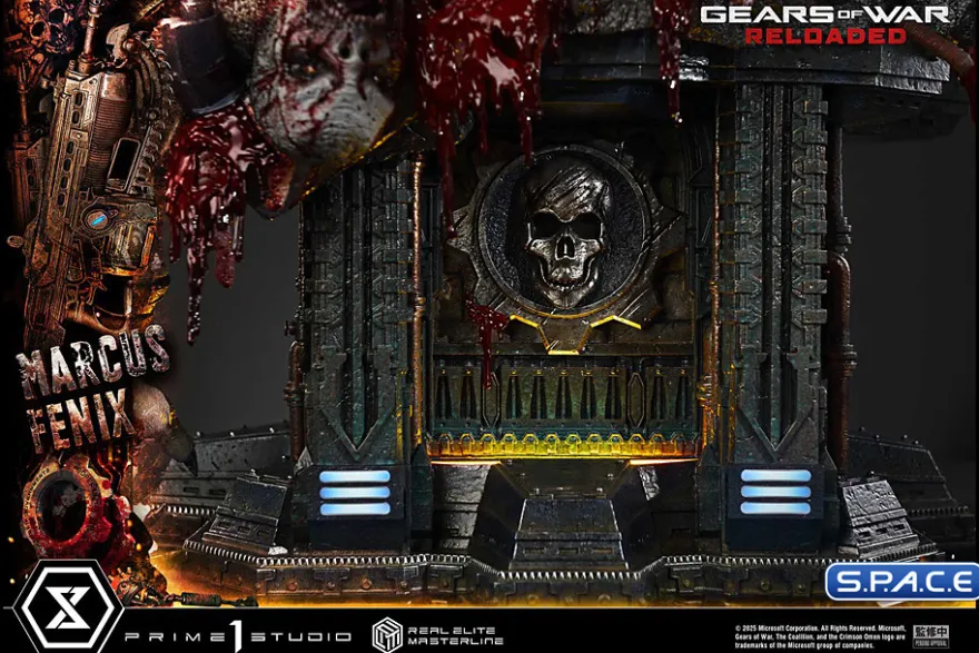 1/3 Scale Marcus Fenix Real Elite Masterline Statue