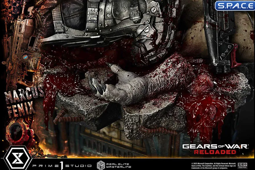 1/3 Scale Marcus Fenix Real Elite Masterline Statue