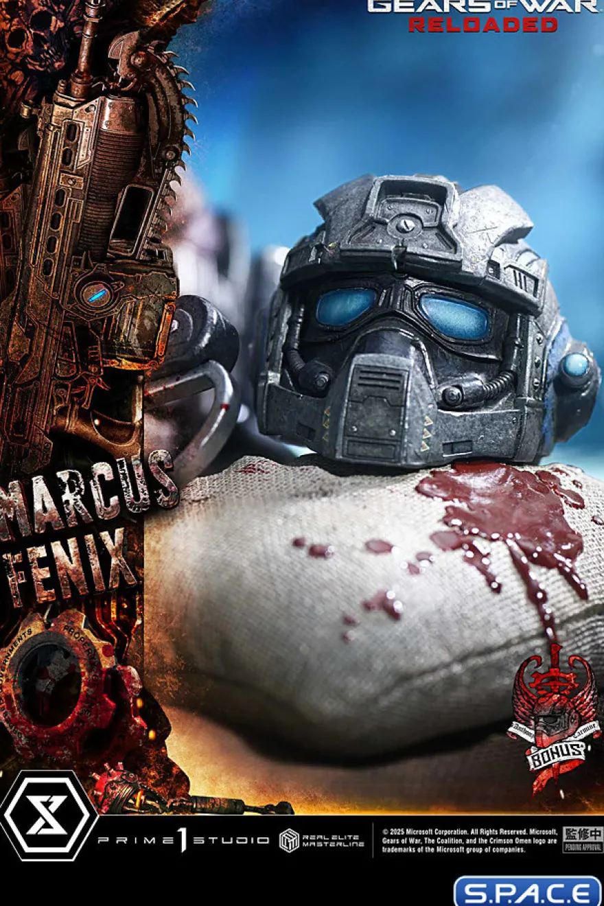 1/3 Scale Marcus Fenix Ultimate Real Elite Masterline Statue