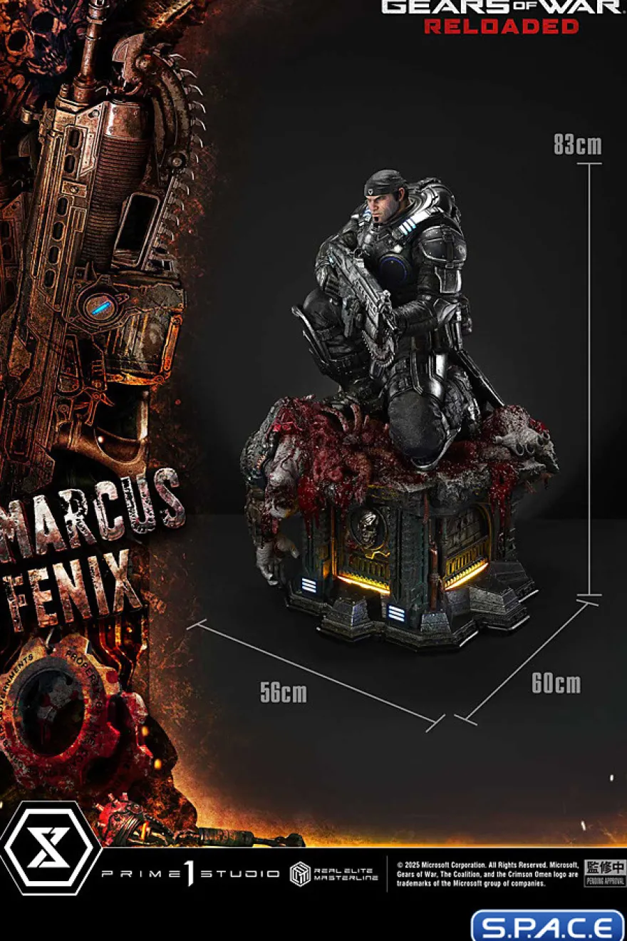 1/3 Scale Marcus Fenix Ultimate Real Elite Masterline Statue