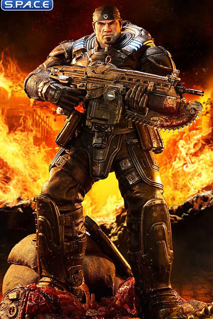 1/3 Scale Marcus Fenix Ultimate Real Elite Masterline Statue