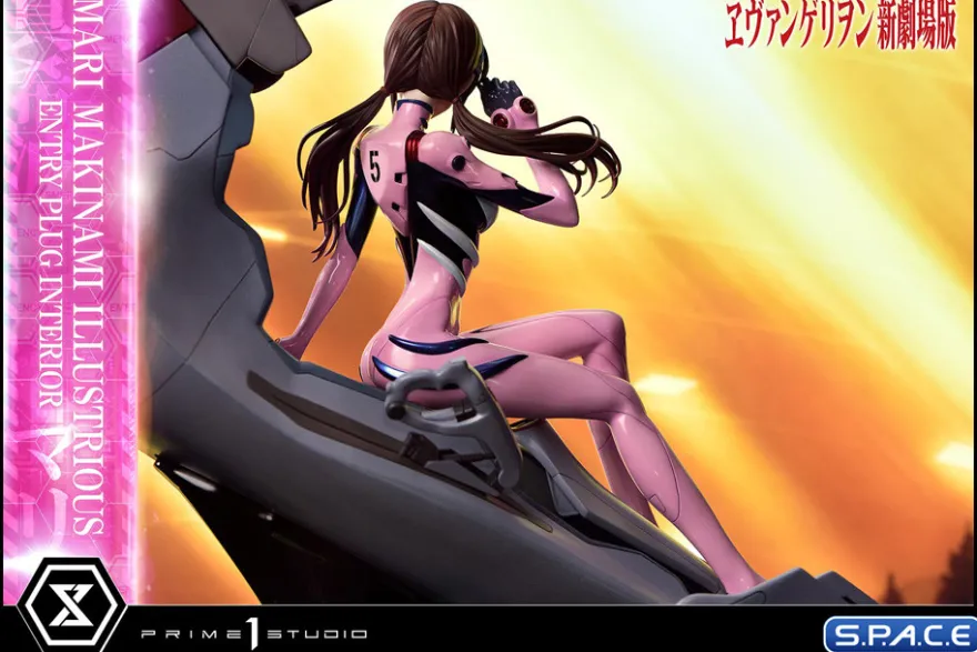 1/4 Scale Mari Makinami Illustrious Entry Plug Interior Ultimate Premium Masterline Statue