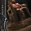 1/3 Scale Master Thyself Kratos Throne Legacy Statue