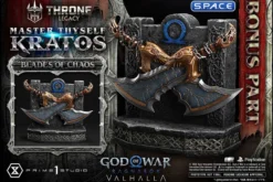 1/3 Scale Master Thyself Kratos Throne Legacy Statue