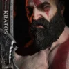 1/3 Scale Master Thyself Kratos Throne Legacy Statue