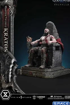 1/3 Scale Master Thyself Kratos Throne Legacy Statue