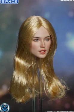 1/6 Scale Megan Head Sculpt (long blonde hair)