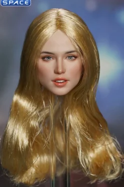1/6 Scale Megan Head Sculpt (long blonde hair)
