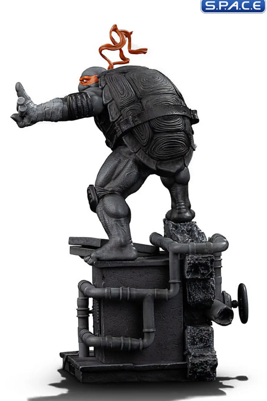 1/10 Scale Michelangelo BDS Art Scale Statue - black & white Version