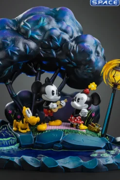 1/10 Scale Mickey, Minnie & Pluto's Day at the Park Deluxe Art Scale Statue