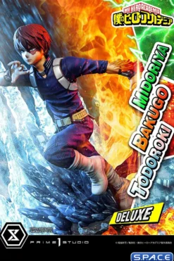1/4 Scale Midoriya, Bakugo & Todoroki Deluxe Ultimate Premium Masterline Statue - Bonus Version