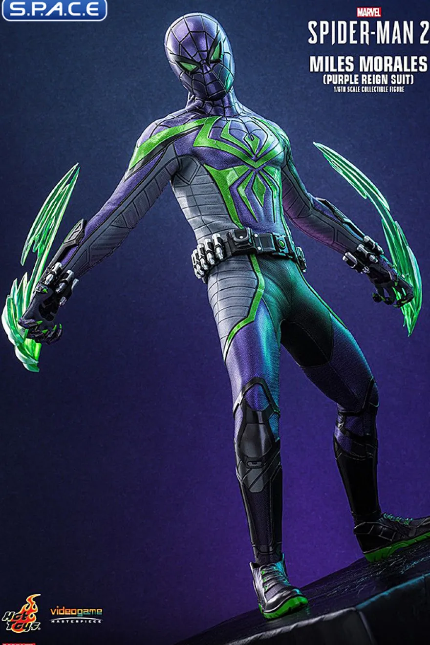 1/6 Scale Miles Morales »Purple Reign Suit« Videogame Masterpiece VGM68