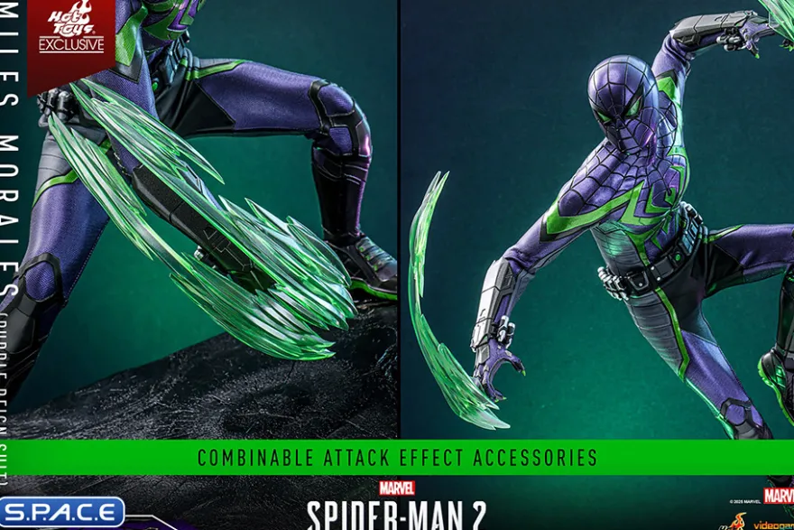 1/6 Scale Miles Morales »Purple Reign Suit« Videogame Masterpiece VGM68