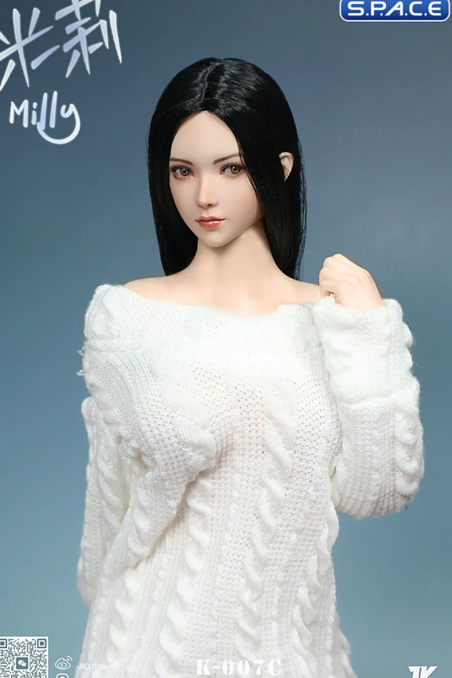 1/6 Scale Milly Head Sculpt Version C