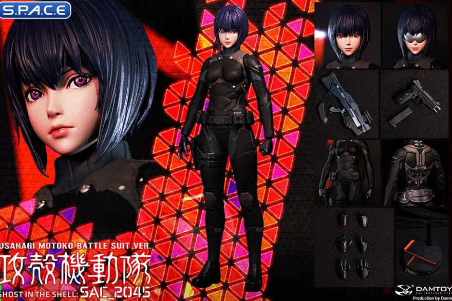 1/6 Scale Motoko Kusanagi - Combat Suit Version