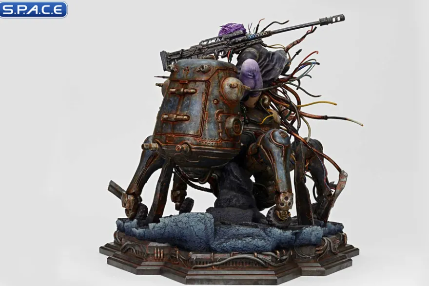 1/4 Scale Motoko Kusanagi & Tachikoma Statue - color Bonus Version