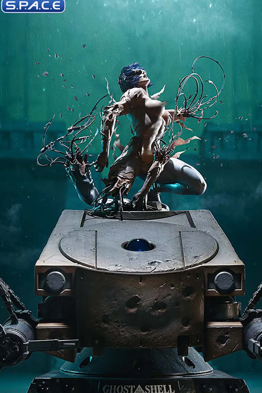 1/4 Scale Motoko Kusanagi vs. Arachnida Ultimate Premium Masterline Statue