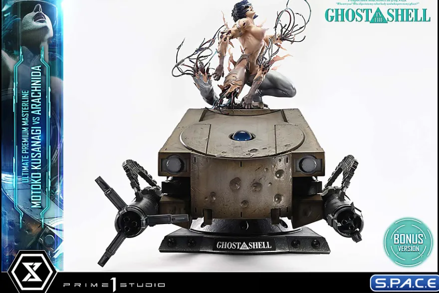 1/4 Scale Motoko Kusanagi vs. Arachnida Ultimate Premium Masterline Statue