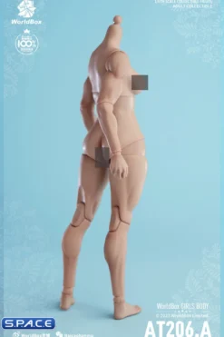 1/6 Scale muscular female Body AT206A