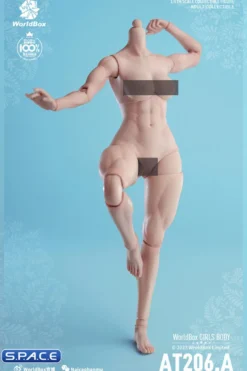 1/6 Scale muscular female Body AT206A