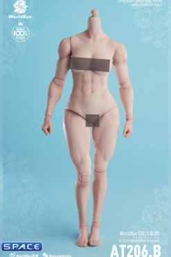1/6 Scale muscular female Body AT206B