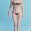 1/6 Scale muscular female Body AT206B