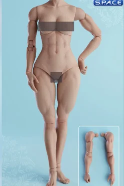 1/6 Scale muscular female Body AT206B