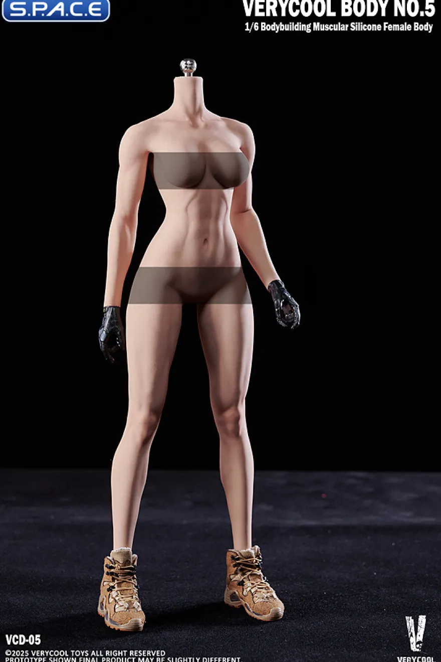 1/6 Scale muscular female Body VCD-05B