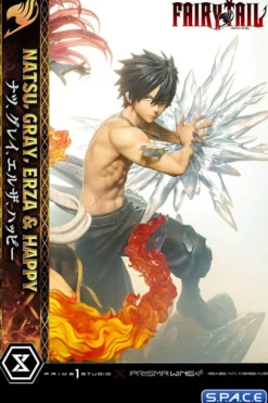 1/7 Scale Natsu, Gray, Erza & Happy Concept Masterline Statue