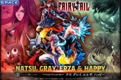 1/7 Scale Natsu, Gray, Erza & Happy Concept Masterline Statue
