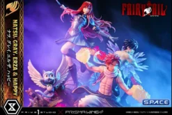 1/7 Scale Natsu, Gray, Erza & Happy Concept Masterline Statue