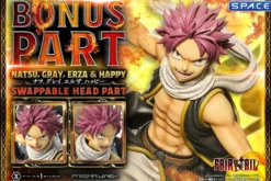 1/7 Scale Natsu, Gray, Erza & Happy Deluxe Concept Masterline Statue